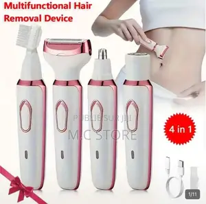 Epilateur Électrique Multifonctions Pour Femme Rechargeable 4 en 1