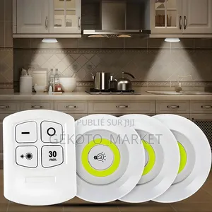 3x Lampe Murale Led Avec Télécommande