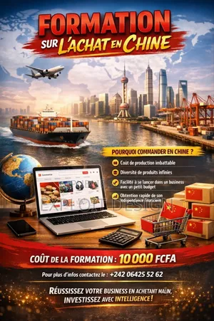 Formation Sur Achat en Chine