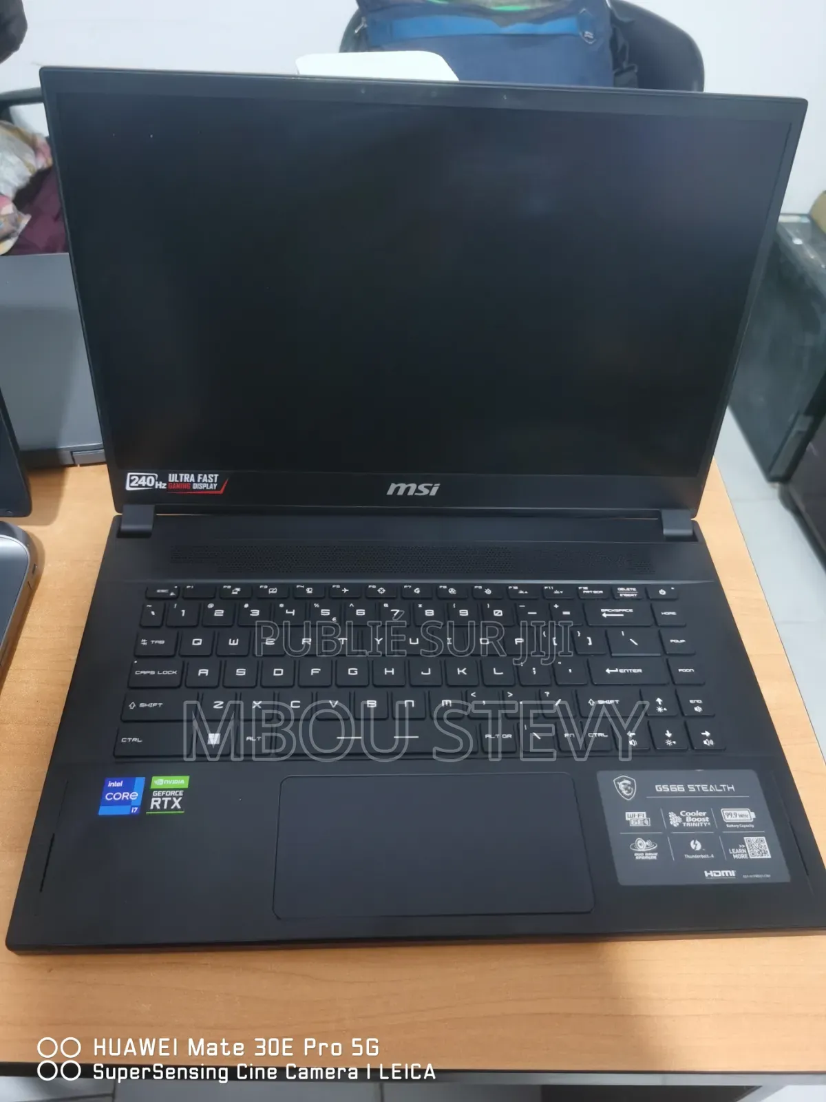 Nouveau MSI GS66 Stealth 11UH 16GB Nvidia HDD+SSD 512GB