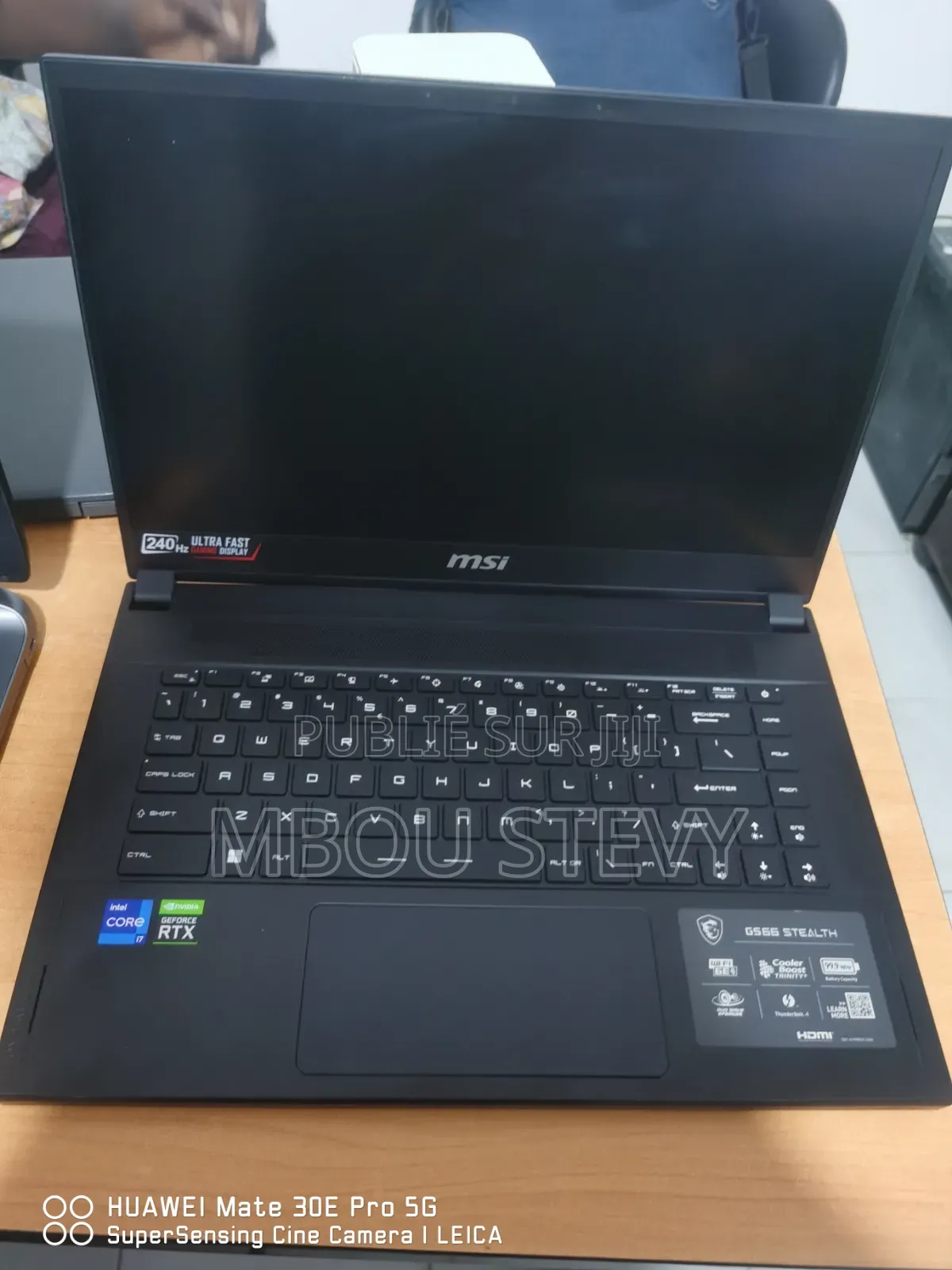 Nouveau MSI GS66 Stealth 11UH 16GB Nvidia HDD+SSD 512GB