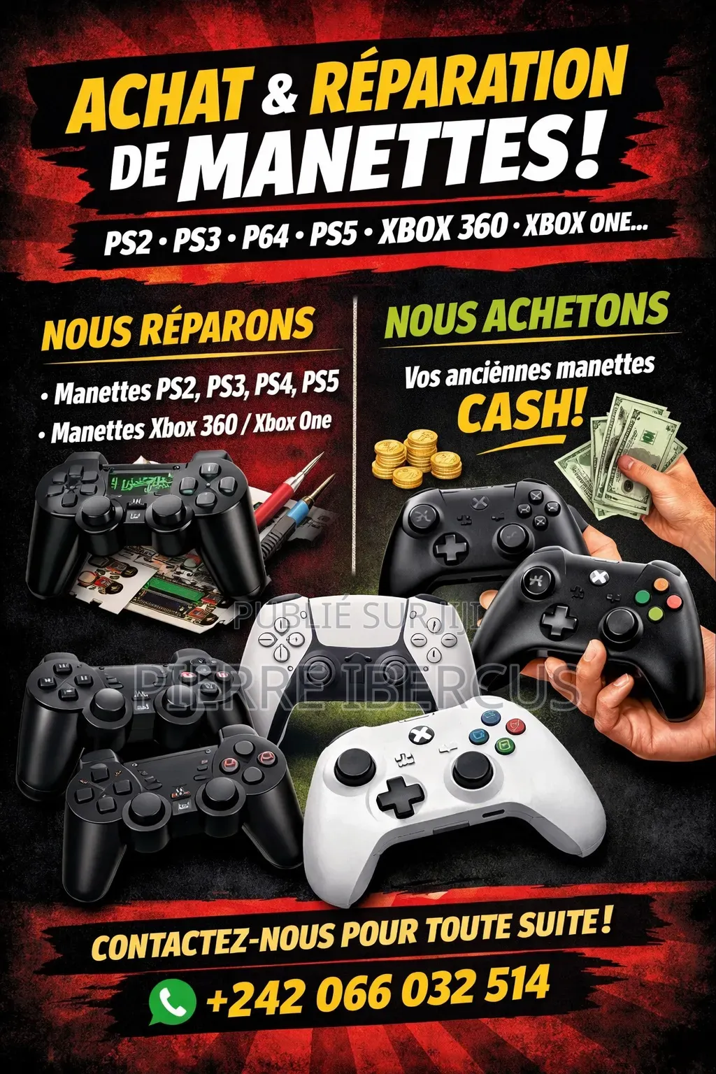 Réparation De Manette De Jeu