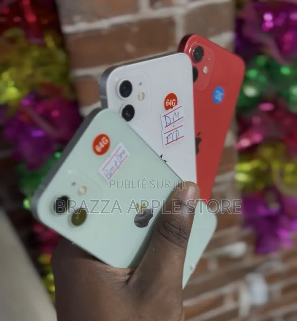 Nouveau Apple iPhone 12 64 GB Blanc