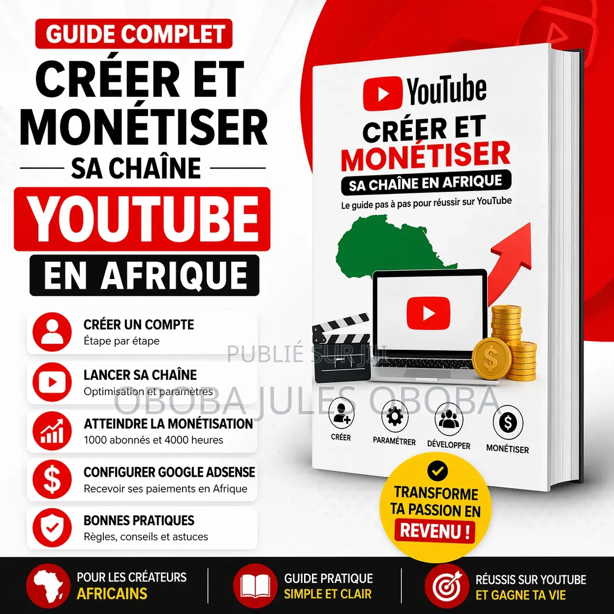 Création Et Monétisation d'Une Chaîne Youtube en Afrique