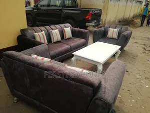 3 Fauteuils Salon Complet + Coussins
