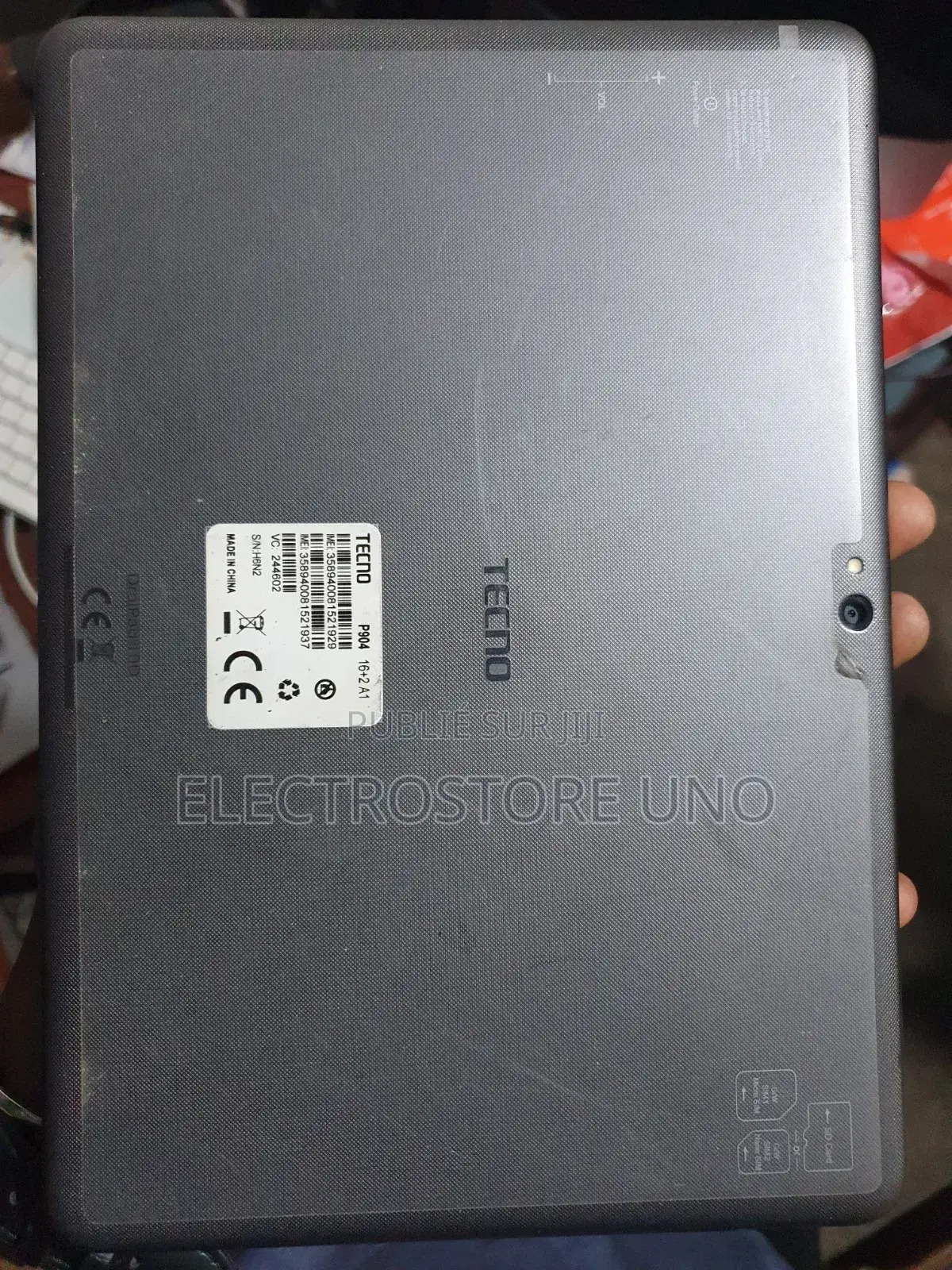 Tecno HD10 Gris