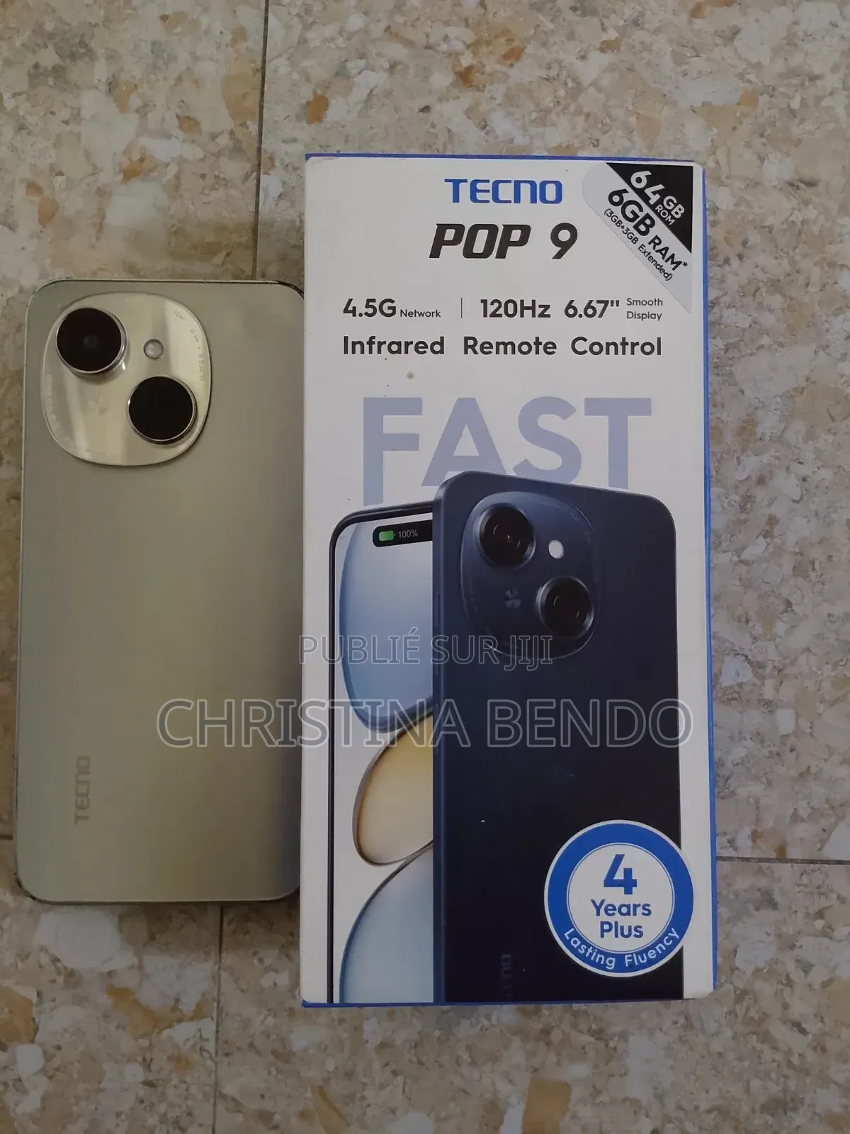 Tecno Pop 9 64 GB Gris