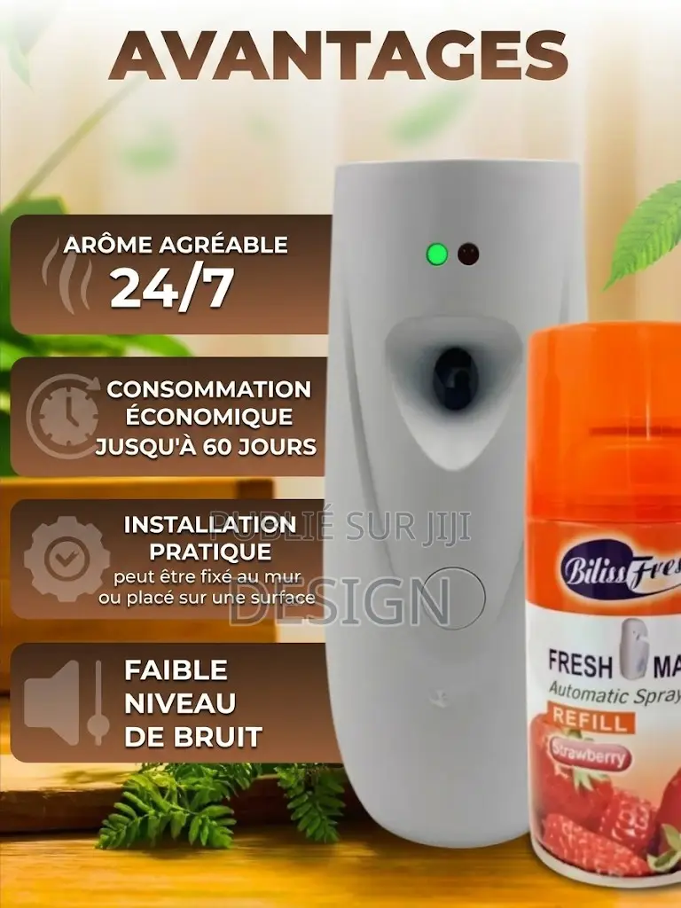 Distributeur D’Arômes Automatique – Diffuseur Pro Connecté