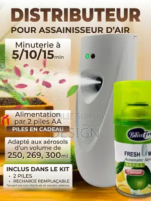 Distributeur D’Arômes Automatique – Diffuseur Pro Connecté