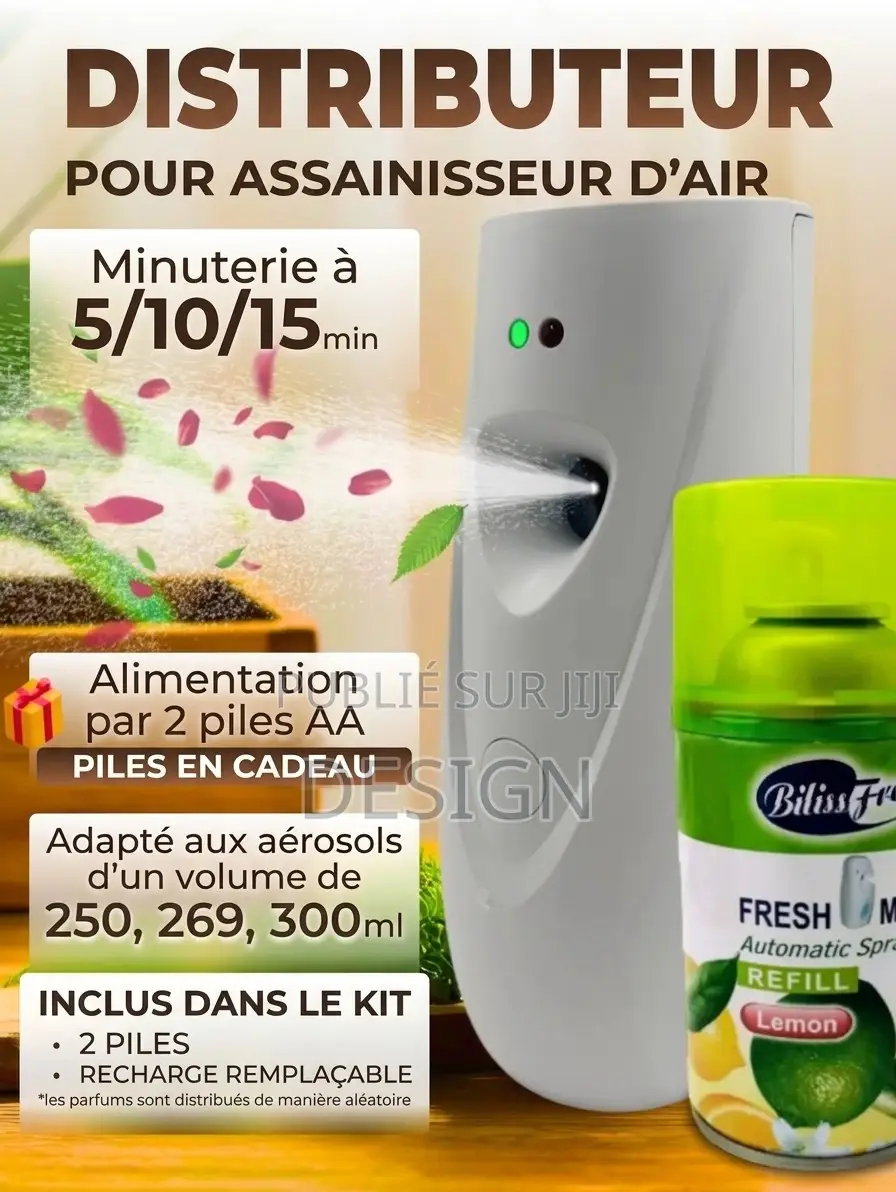 Distributeur D’Arômes Automatique – Diffuseur Pro Connecté