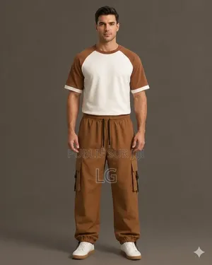 Ensemble T-Shirt + Pantalon Cargo