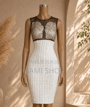 Robe Glamour Aux Reflets Dorés