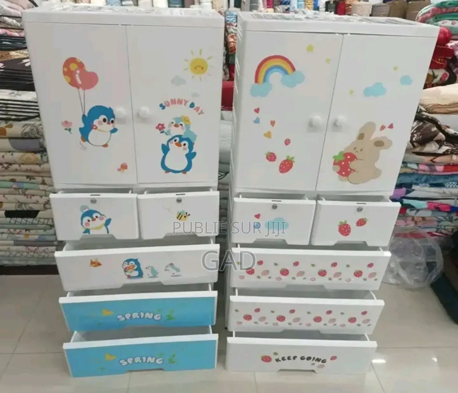 Garde Linge en Plastique Pour Bébé