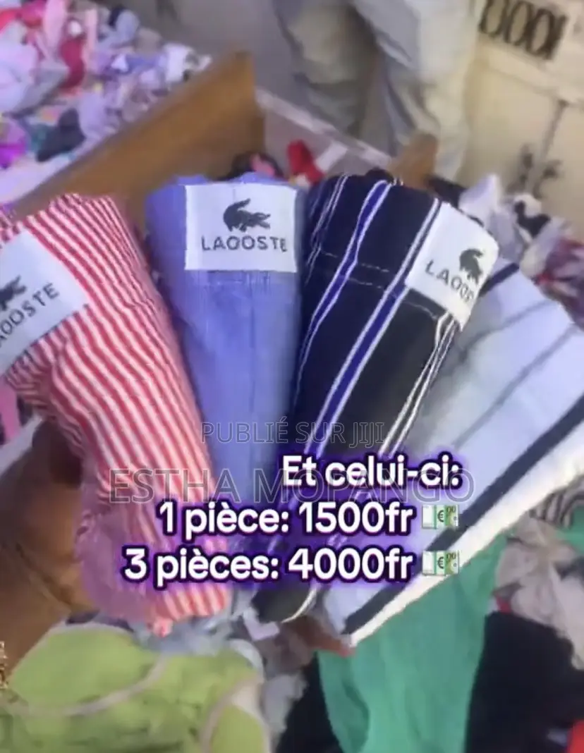 Caleçons+Débardeurs (Homme) /Lingeries+Pyjama (Femme)