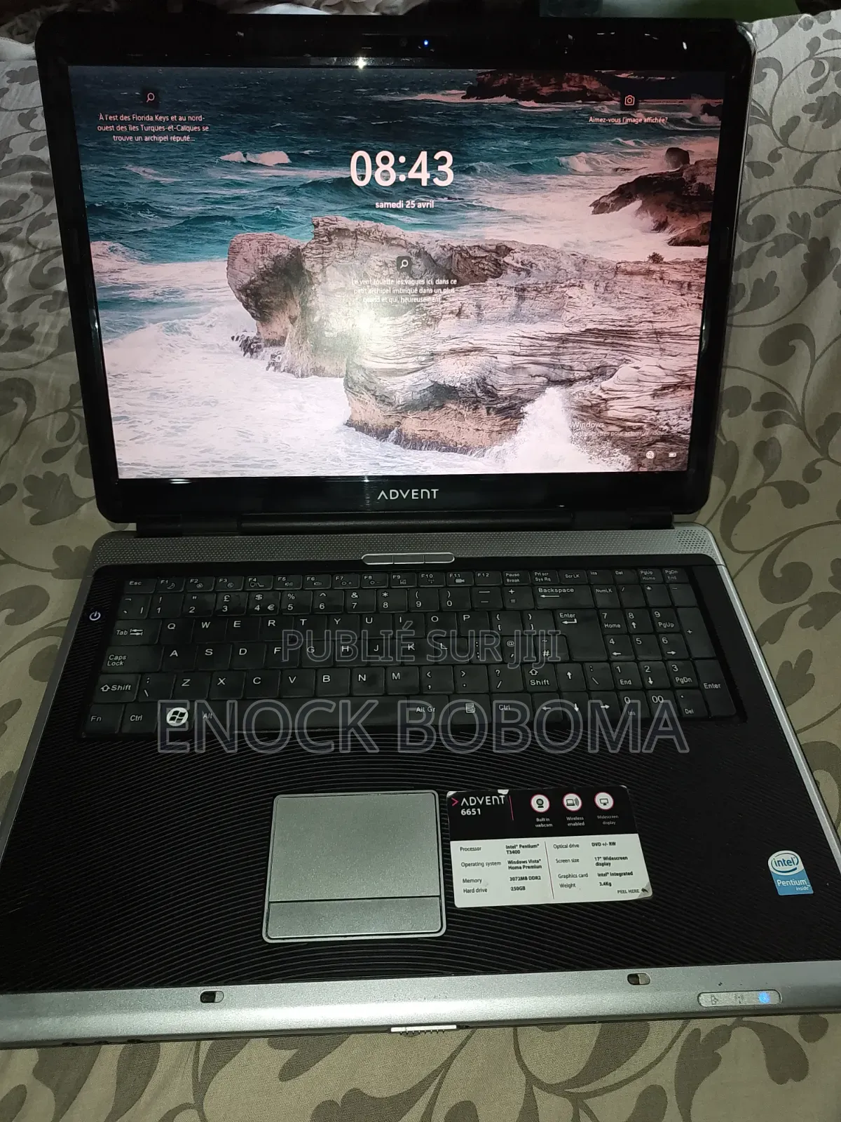 Nouveau Ordinateur portable Advent 5302 8GB Intel Pentium HDD 500GB
