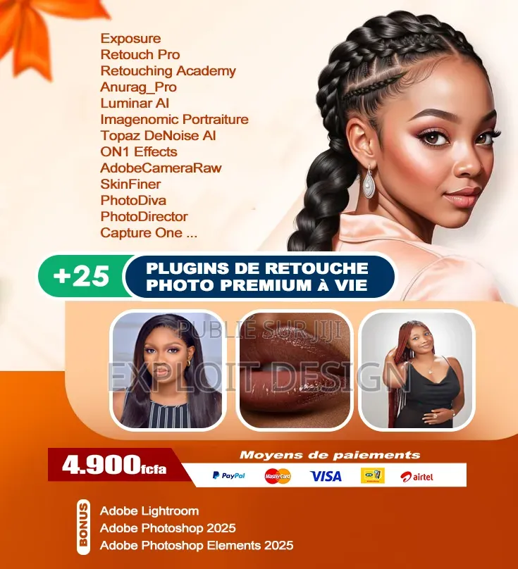 +25 Plugins De Retouche Photo Premium
