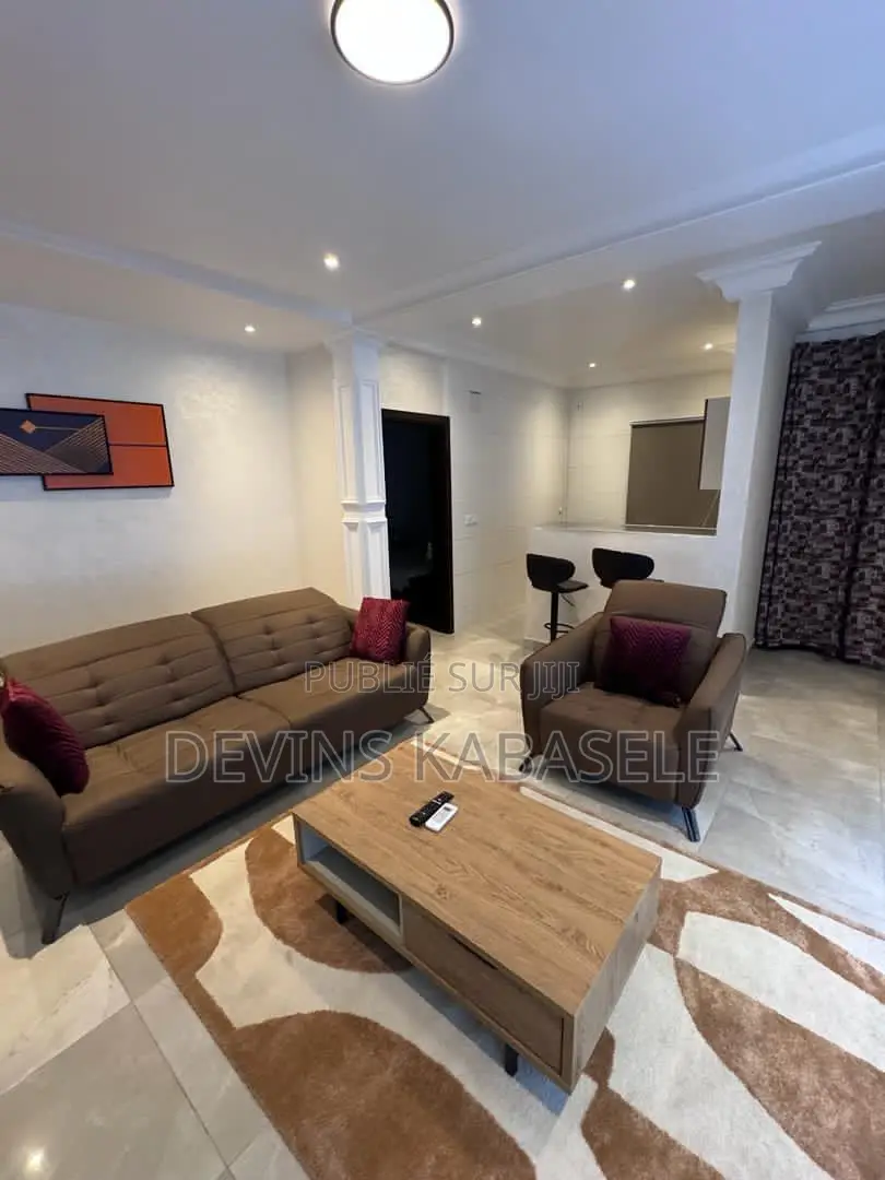 Meublé 2chbre Appartement dans Airness House, Moungali à Louer