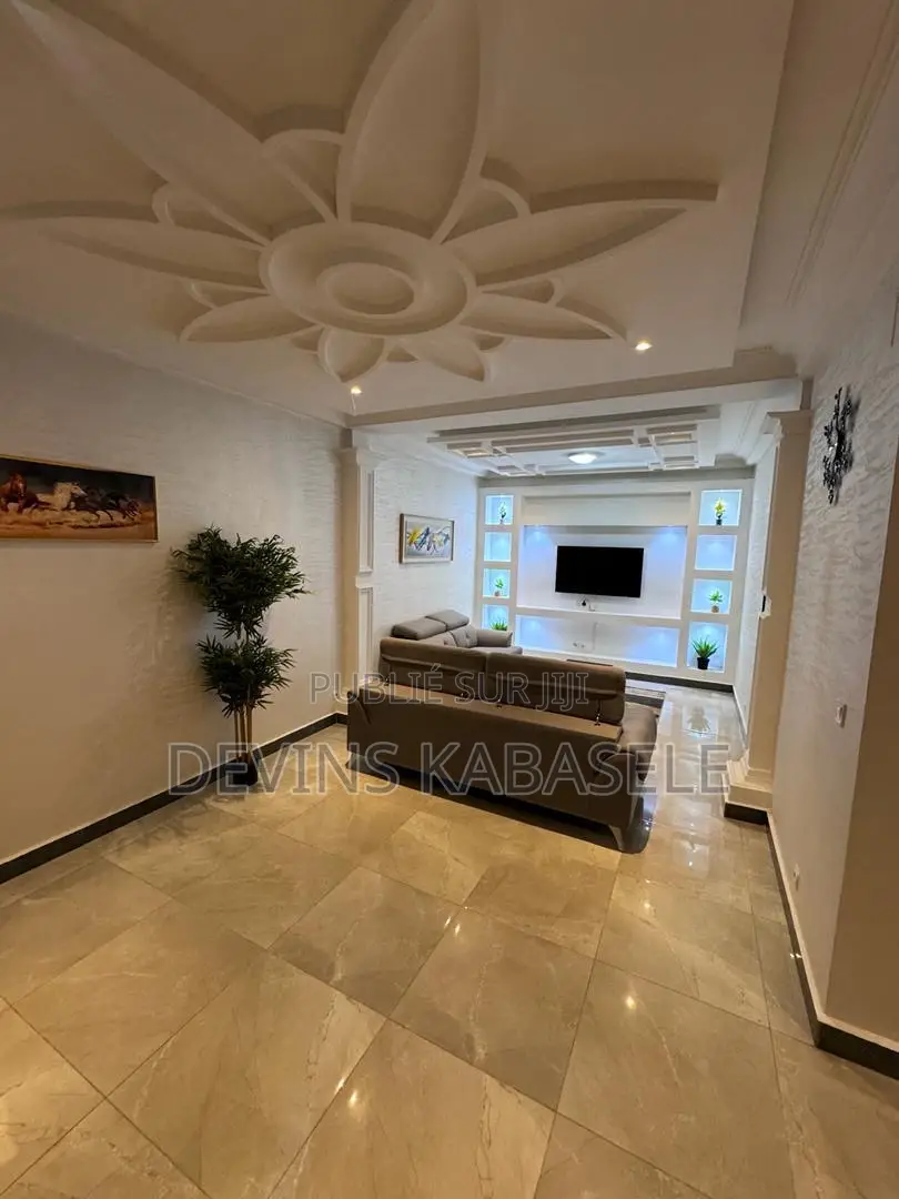 Meublé 2chbre Appartement dans Airness House, Moungali à Louer