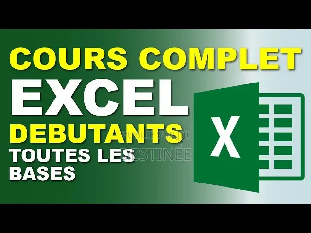 Cours d'Initiation en Excel