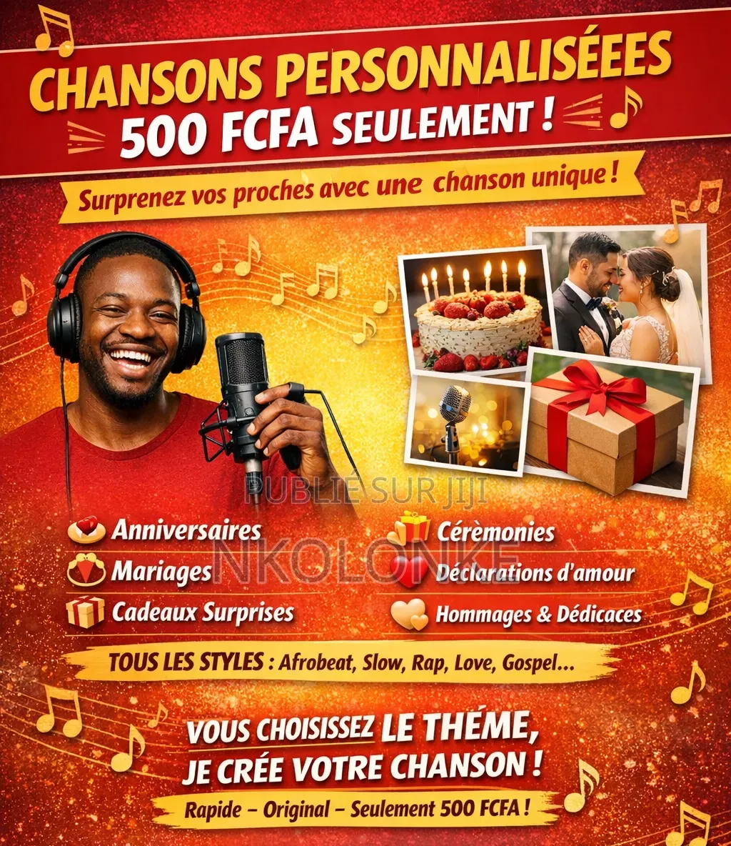 Chansons d'Anniversaire À 100fcfa