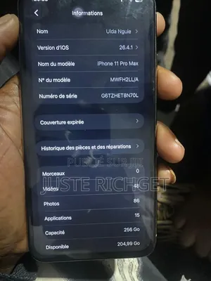 Apple iPhone 11 128 GB Doré