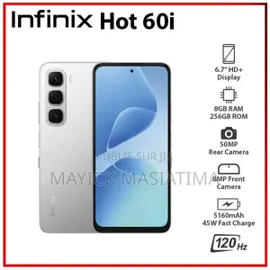 Infinix Hot 60i 256 GB Blanc
