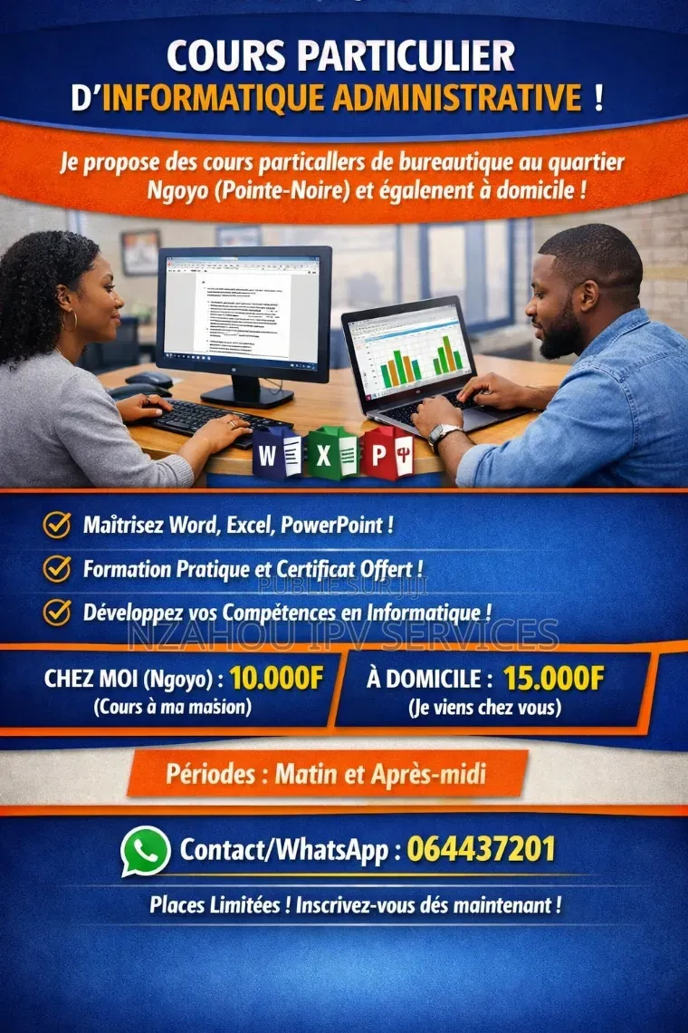 Formation Particulier d'Informatique