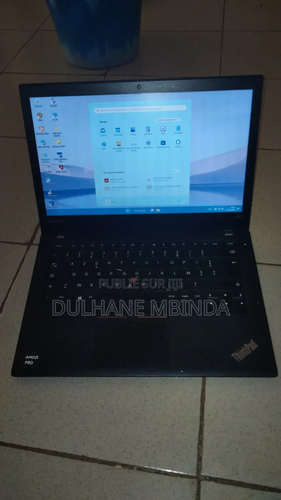 Ordinateur portable Lenovo A10 8GB AMD Ryzen 5 SSD 250GB