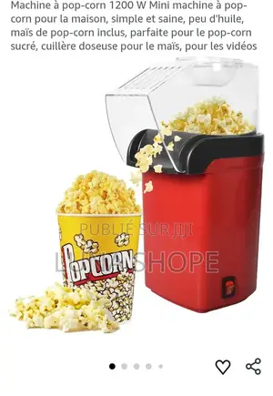 Machine À Pop Corn Portable