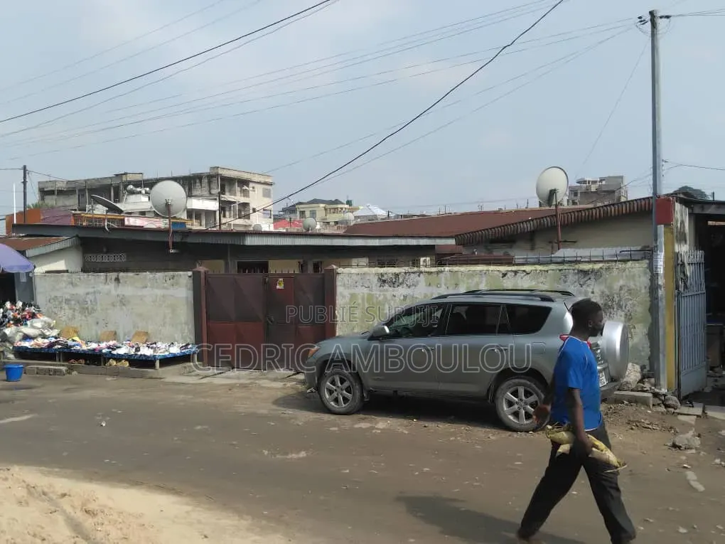 Parcelle À Vendre À Moungali Troisième Parcelle Du Goudron 356,22m2