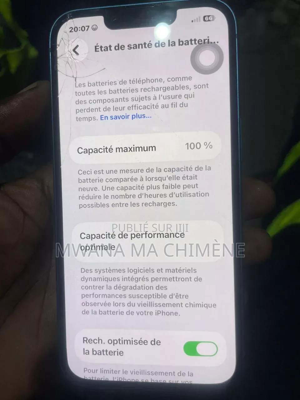 Apple iPhone 13 128 GB Bleu