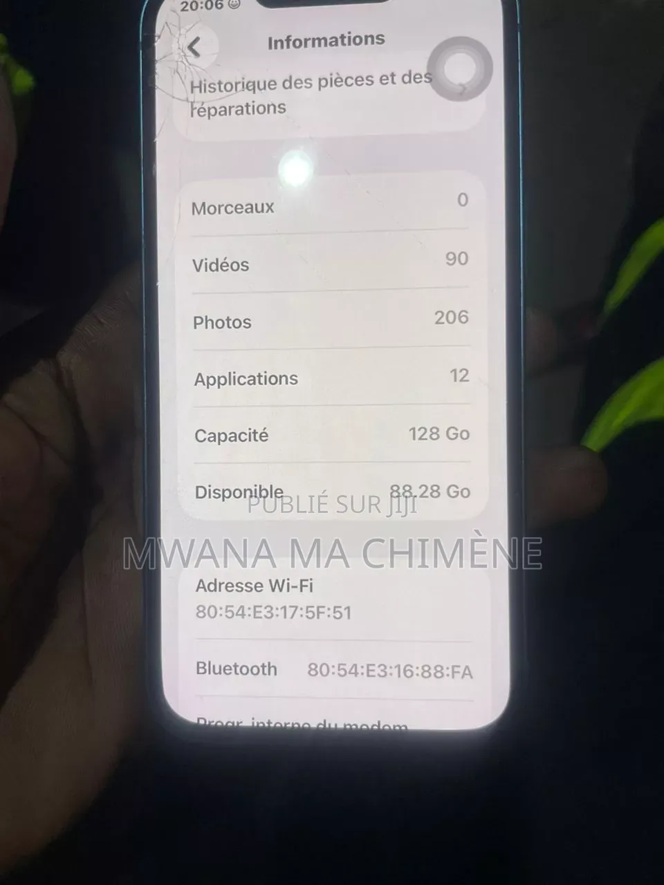 Apple iPhone 13 128 GB Bleu