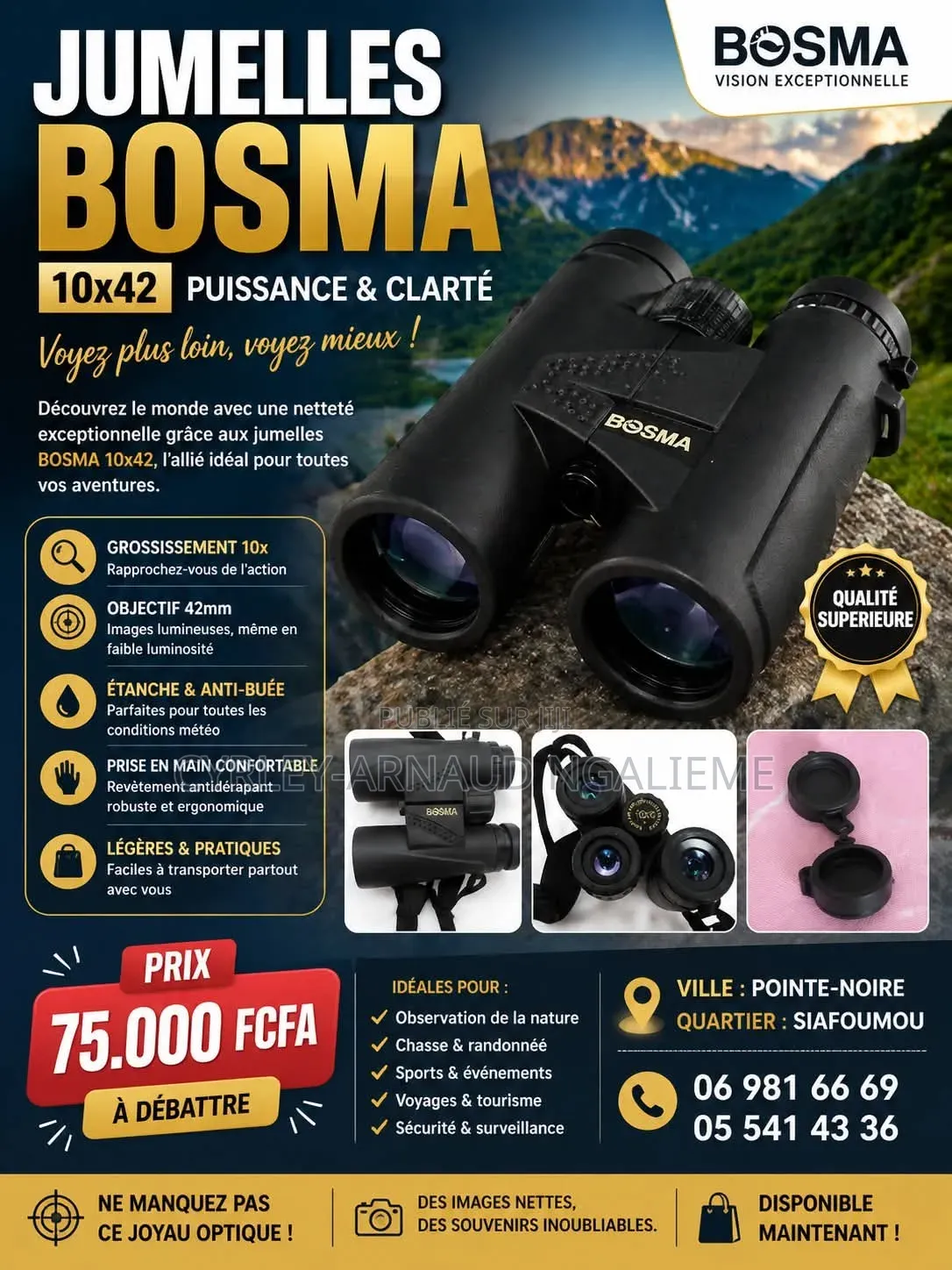 Jumelles Binoculaires À Vendre