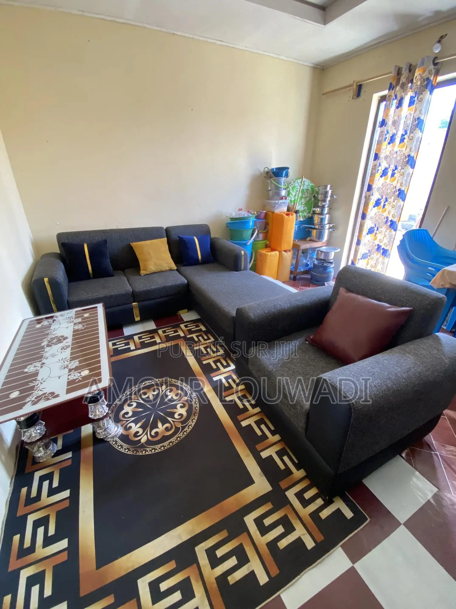 Fauteuil L De 3 Places