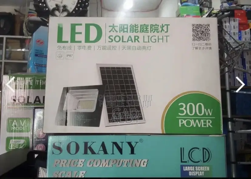 Lampadaire Solaire 300w