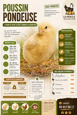 Vente De Poussin D’Un Jour