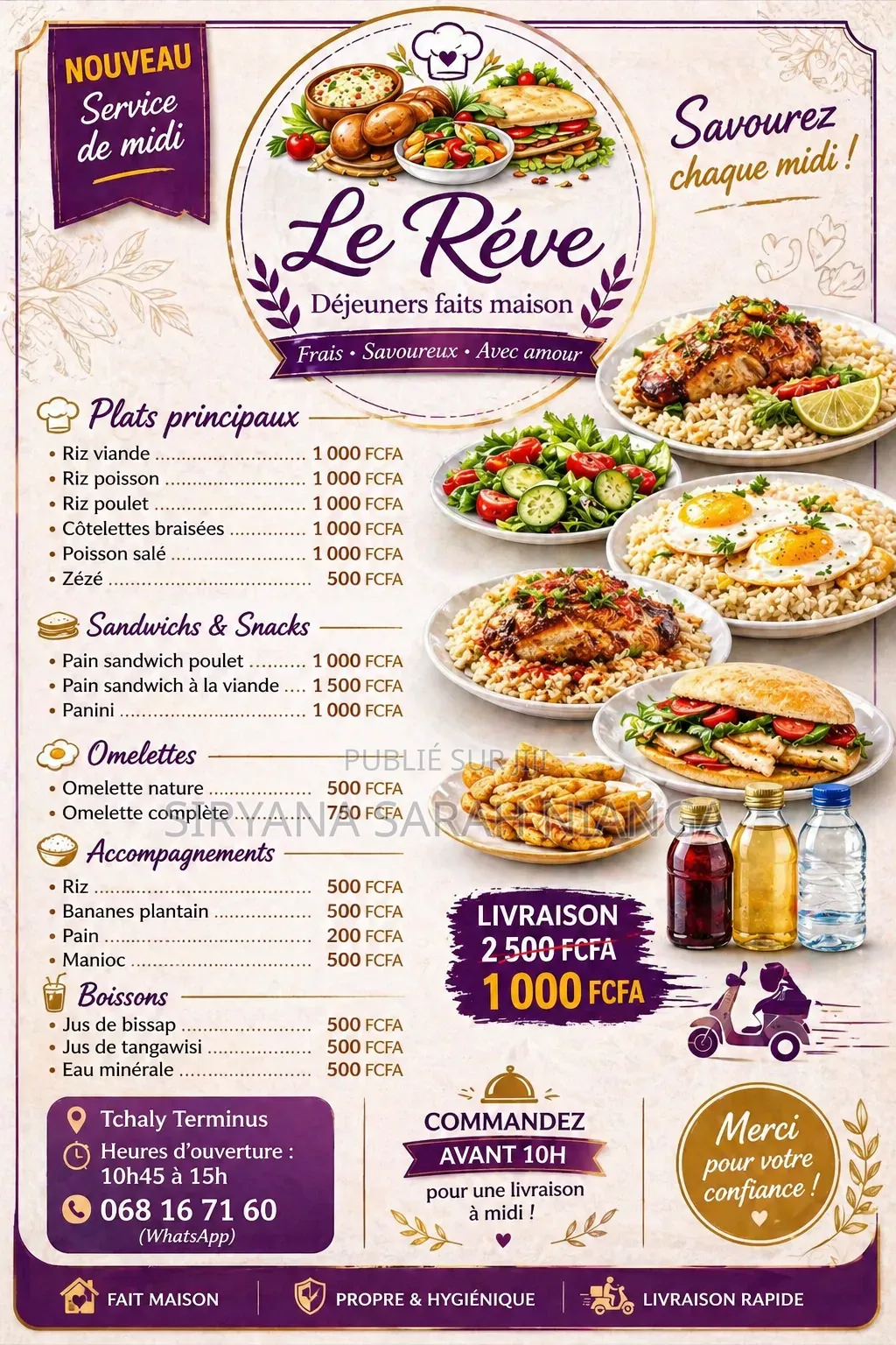 Service De Midi ''Le Rêve''