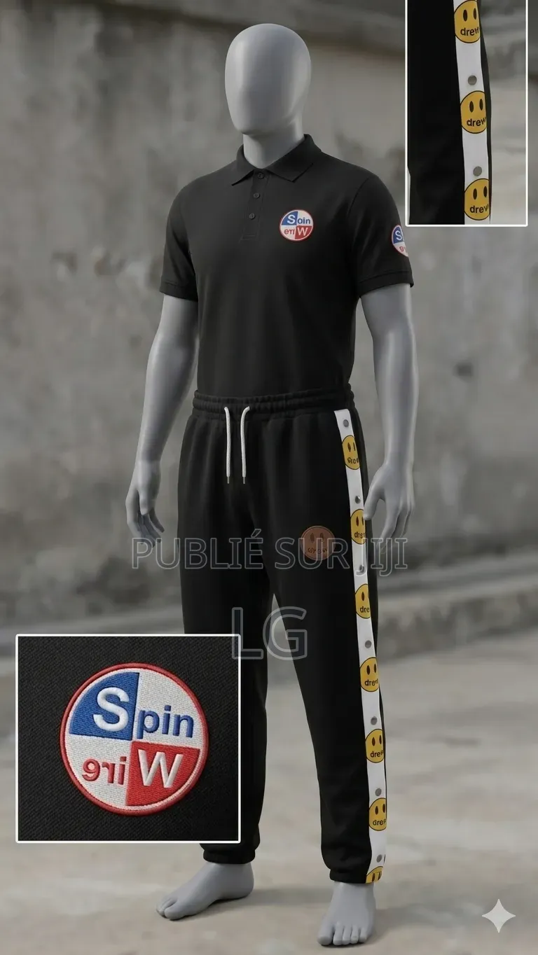 Pantalon en Coton + Polo Taille Xl