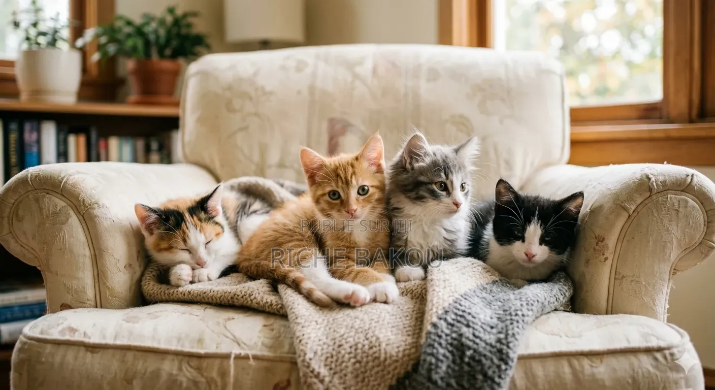 3-6 mois Femme Race mixte Birman