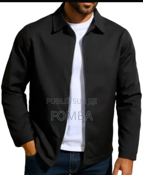 Chemise Homme De Couleur Noir À 18000