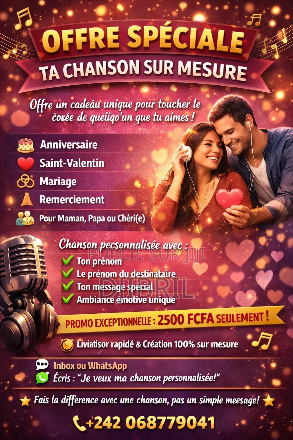 Chanson Personnalisé