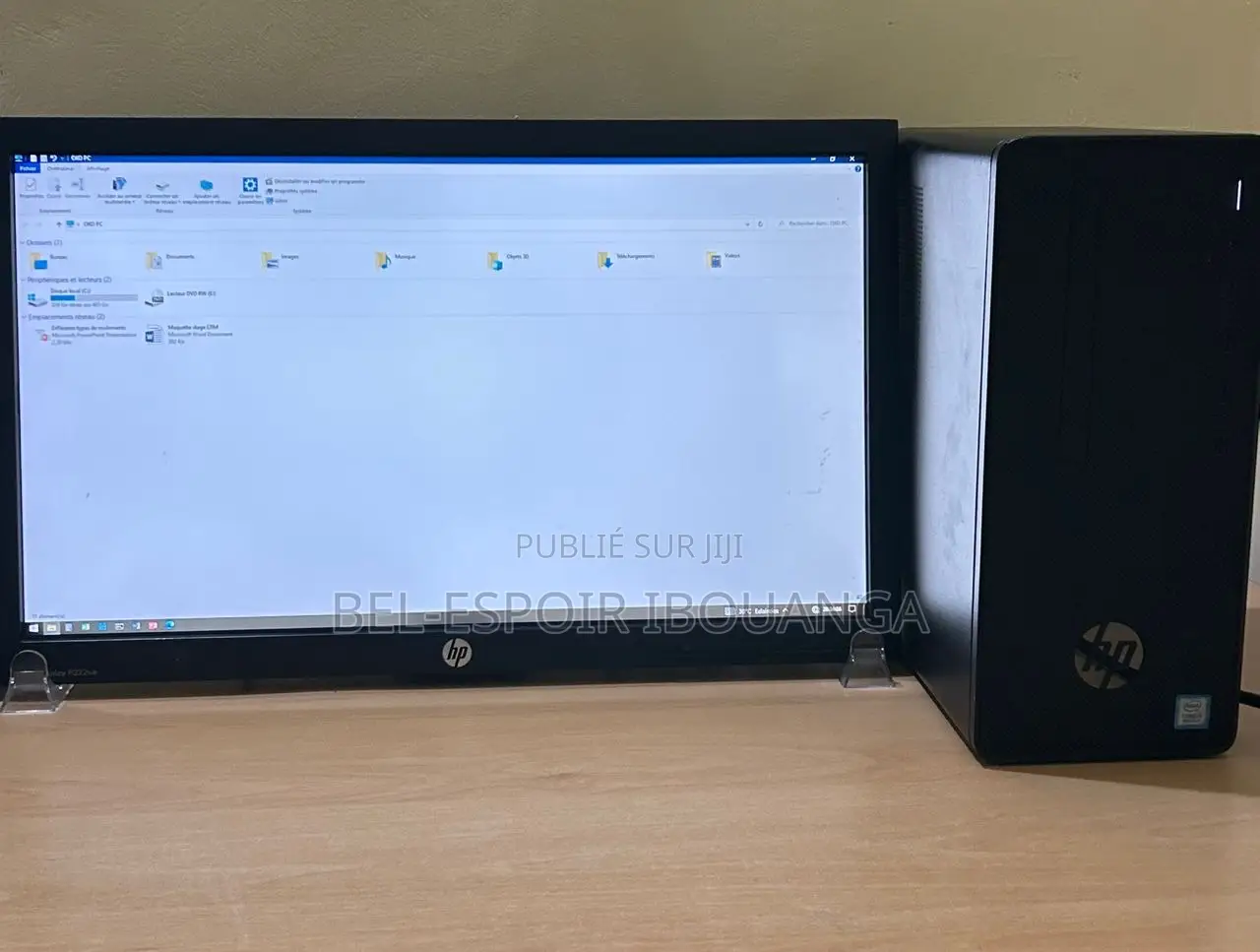 Nouveau HP ProDesk 600 G1 4GB Intel Core i3 HDD+SSD 512GB