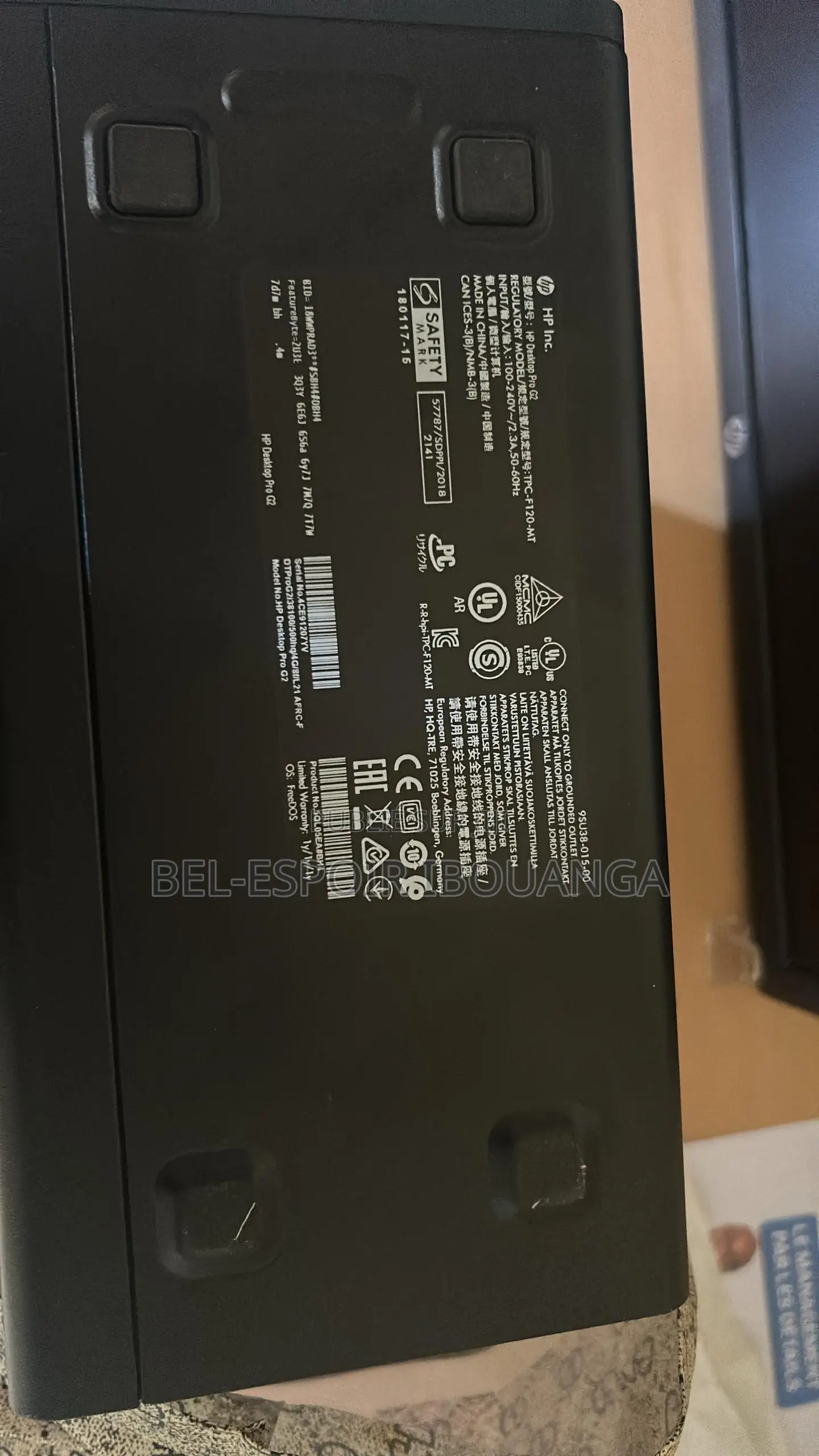 Nouveau HP ProDesk 600 G1 4GB Intel Core i3 HDD+SSD 512GB