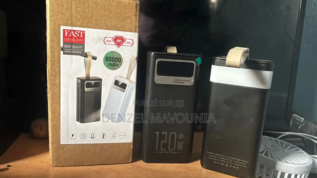 Power Bank 60000mah 120w