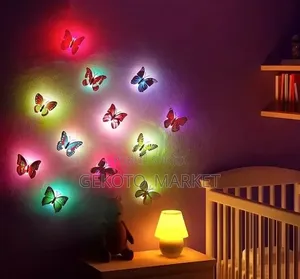 Papillons Adhésif Et Lumineux
