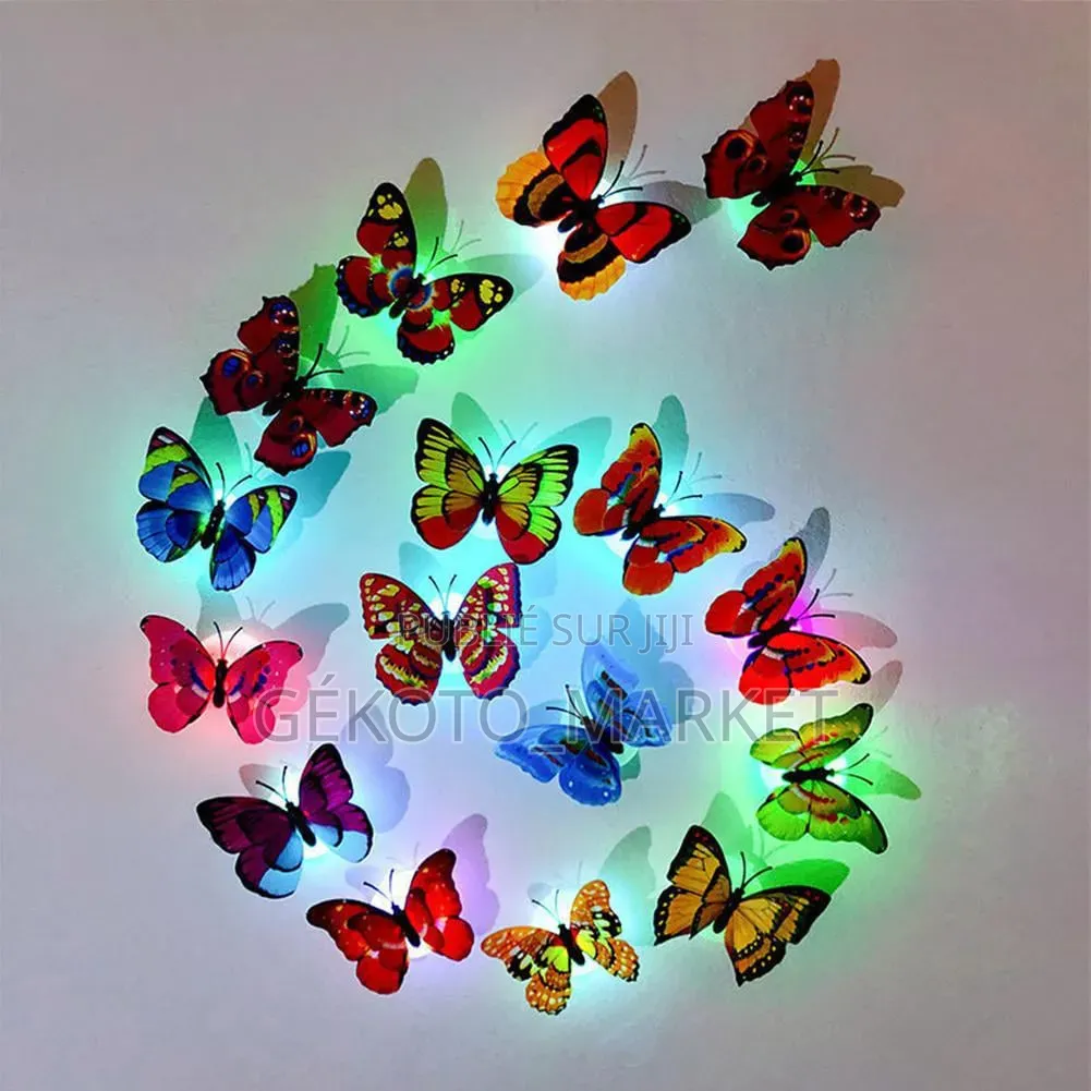 Papillons Adhésif Et Lumineux