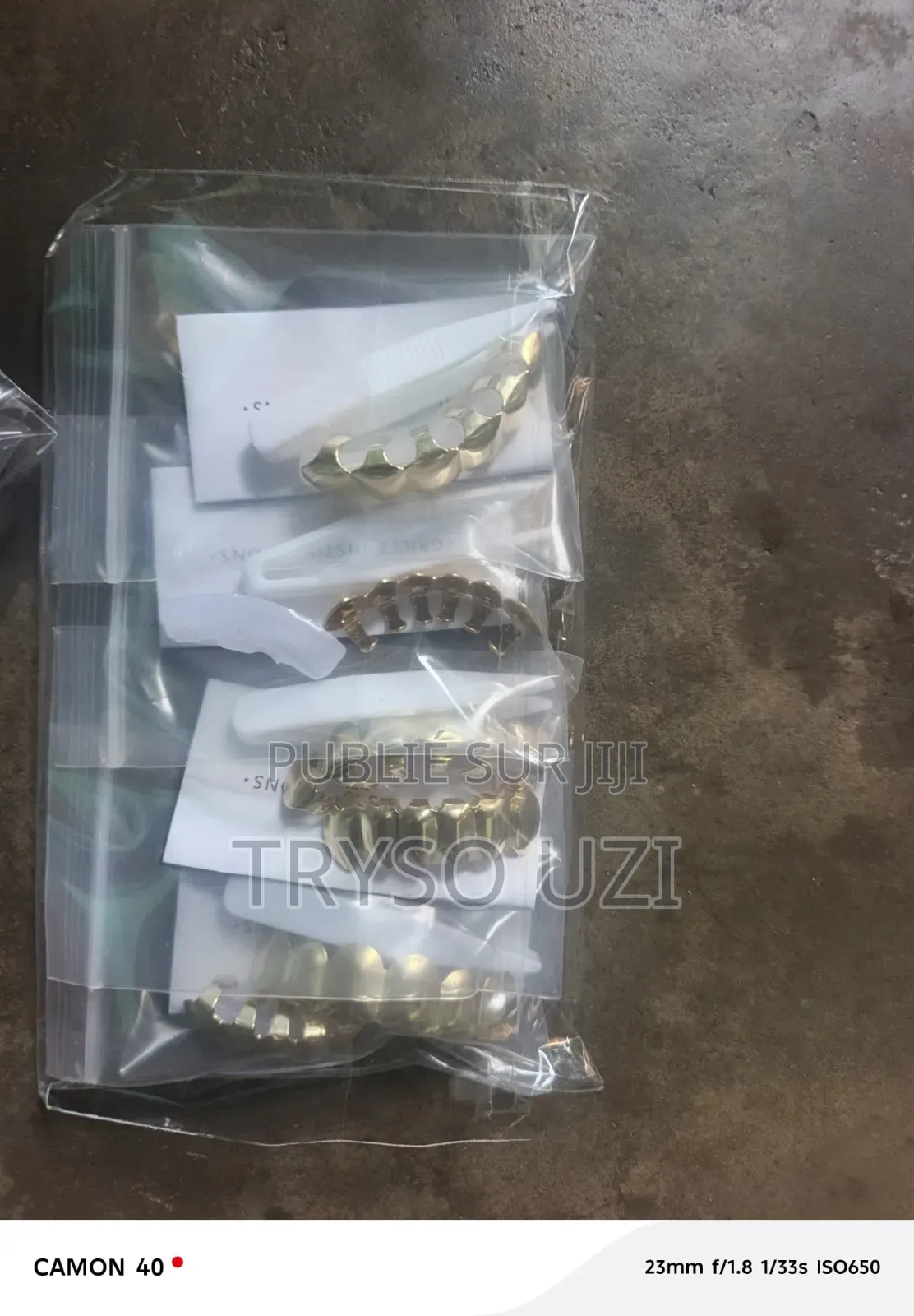 Grilz en or Et Argent