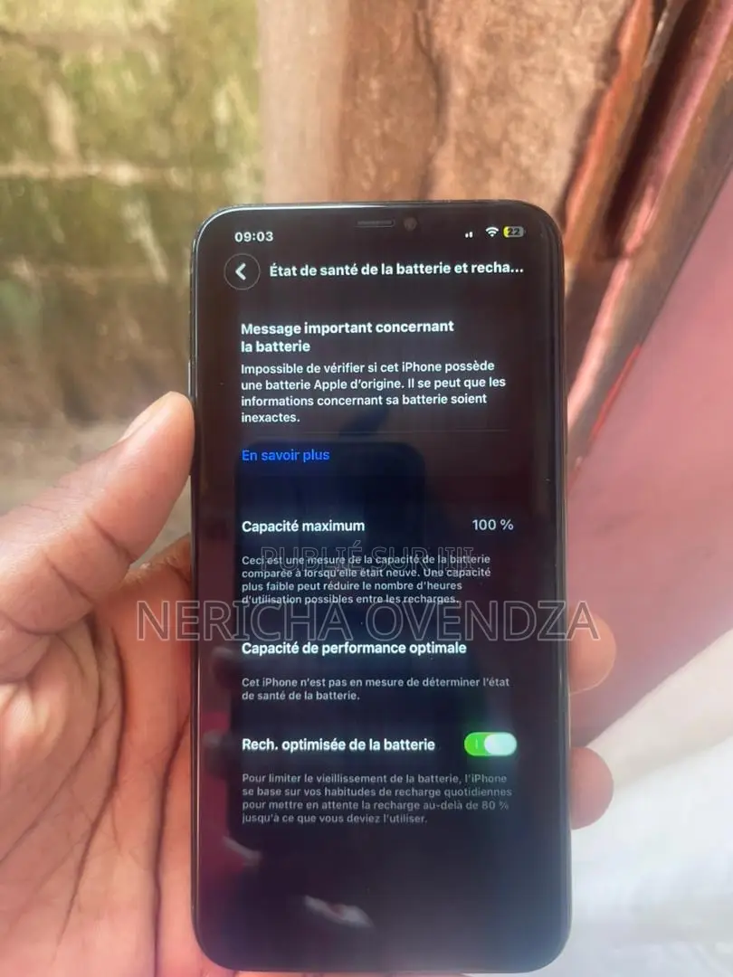 Apple iPhone 11 Pro Max 256 GB Noir