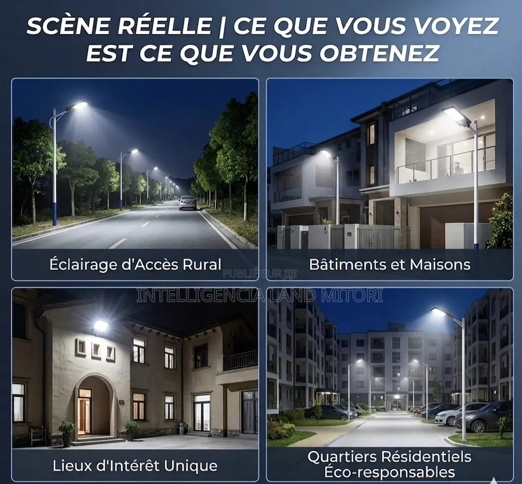 Lampadaire Solaire