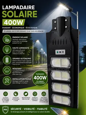 Lampadaire Solaire